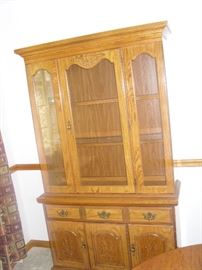 China cabinet - Beauty and storage.  This classic piece offers timeless style.  Storage for your collectibles, linens, glassware, dishes, books!