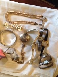 Large selection costume jewelry