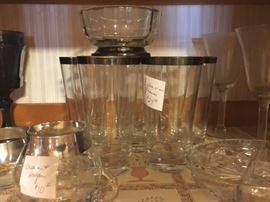 clear glass ware collection from creamer and sugar collection to drinking glass and more