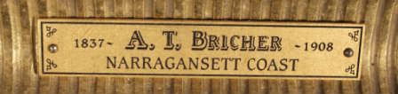 Bricher plaque