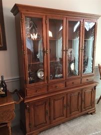 Tell City Furniture china cabinet