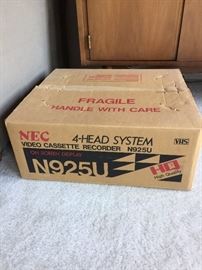 new video cassette recorder