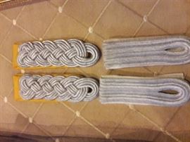 Org.German Army Infantry Officer shoulder boards

WWII German Army Calvary Major
Shoulder Boards