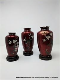 Cloissone Vases