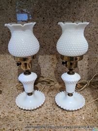 Milk Glass Lights