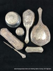 Sterling Vanity Set