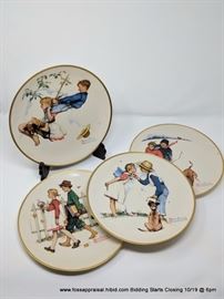 Norman Rockwell Plates
