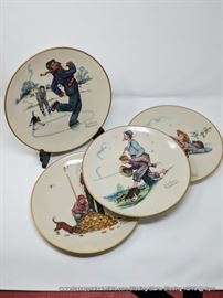 Norman Rockwell Plates