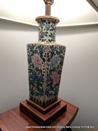 Pair of Chinese Lamps