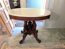 Victorian Marbletop Table