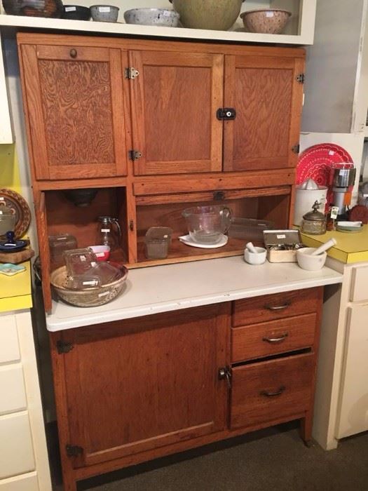 Antique Kitchen Hoosier Cabinet