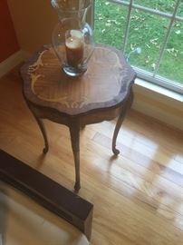 Inlaid side table and needs some love
