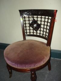 AMERICAN PARLOR CHAIR 