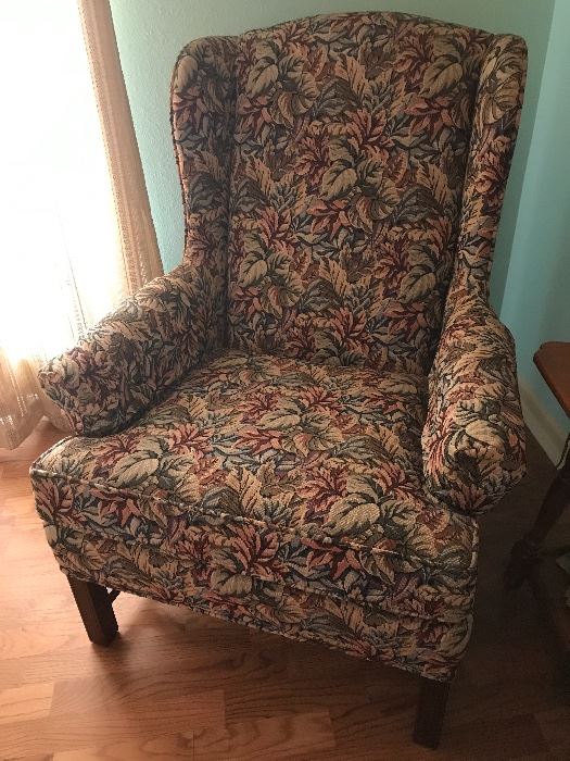 Like new Traditions wing chair from Hickory, N.C. Beautiful!