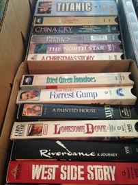 Variety of VHS movies 