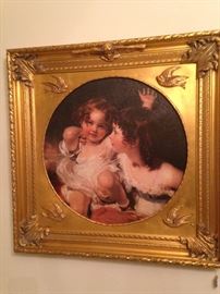Elaborate frame -  art of young children