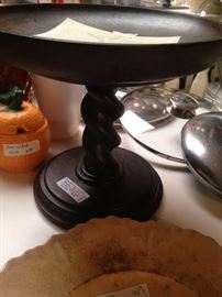 Southern Living barley twist cake plate