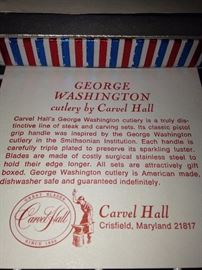 George Washington Cutlery by Carvel Hall