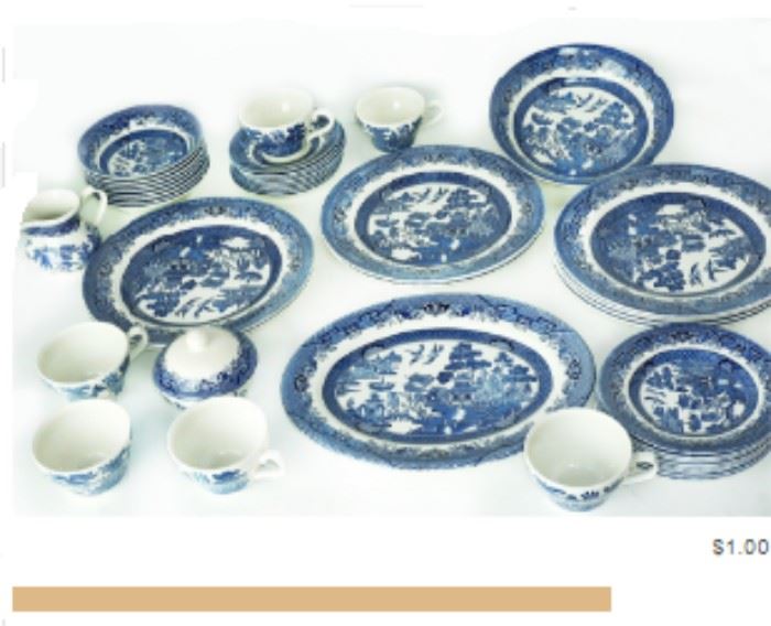 Item 161 Blue Willow China