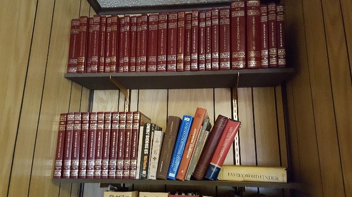 Full set of vintage encyclopedias