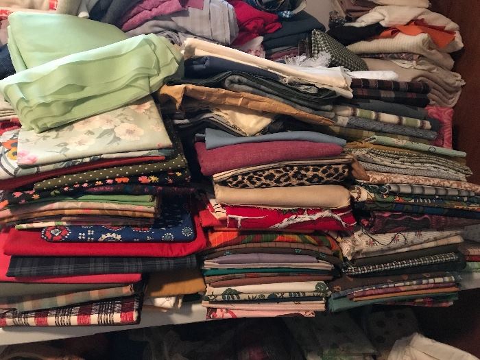 Fabric and yes there is more lots of it ! 😀