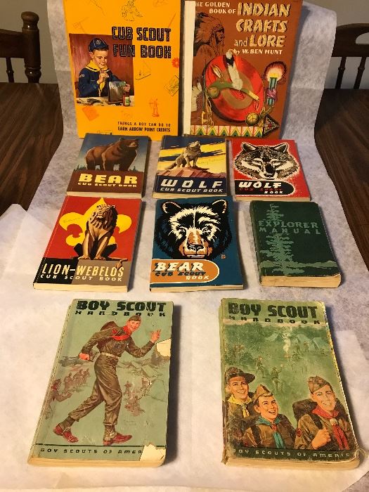 Boy Scout Handbooks. 