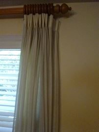 Curtains and Rods for Sale