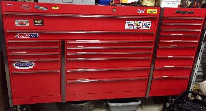 Available FRIDAY. Like new Snap On tool box filled. 