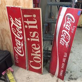 Double sided signs
