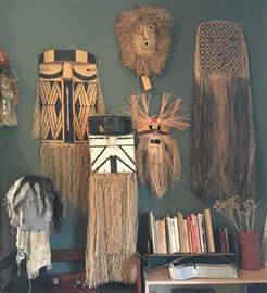 Rare Wood, Pigment & Fiber Masks & Headdresses, Trance Headdress