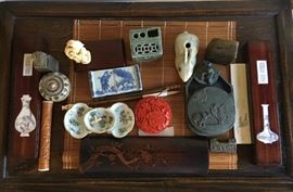Ink Pots, Small Brushes, Boxes, Netsuke, More!