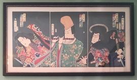 Triptick by Kunishika Toyohara