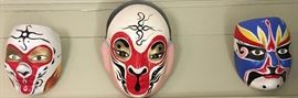 Japanese Masks, Hand Painted