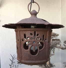 Japanese Iron Lantern