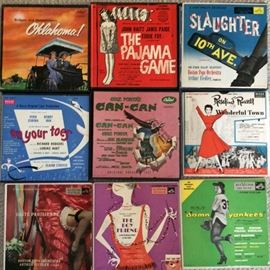 Vintage Showtunes/Classical/Ballet, 45's & 33's