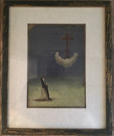 Painted Tinware, approx 5"x8"