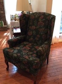 wing back chair
