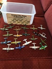 WWII airplane collection