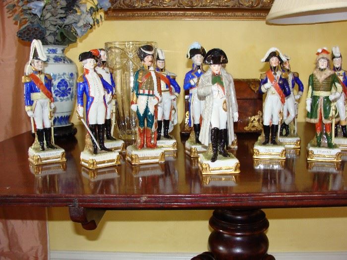 Napoleon and soldiers