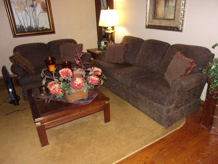 Norwalk Sofa/Couch and Loveseat