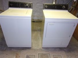 Washer and dryer