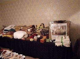 Shoes, linens