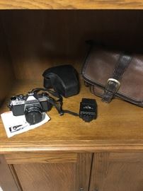 Cameras and accessories.
