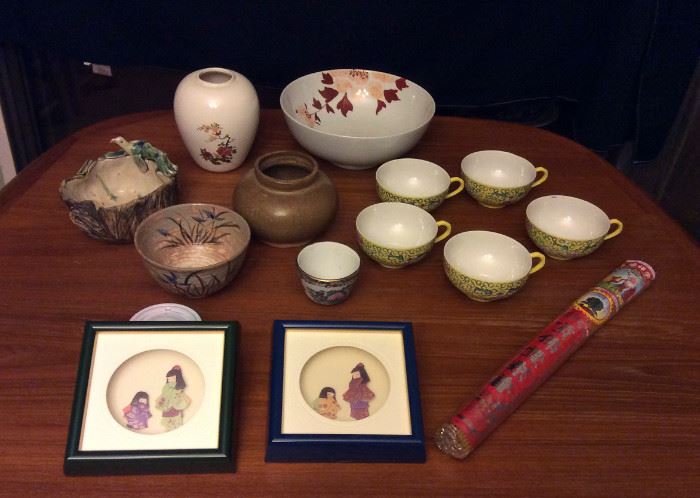 JYR029 Vintage Oriental Ceramics and Findings

