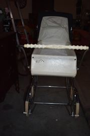 Gorgeous 1950's Bilt Rite Baby Pram in Absolutely Wonderful Condition! All Original! Very Rare to find in this All Original Condition!!!