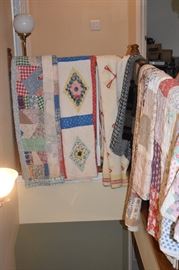 Loads of Gorgeous Antique Quilts in this Estate!