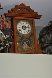 Antique Gingerbread Kitchen Clock - Beautiful!