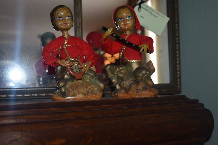 Antique Oriental Figurines