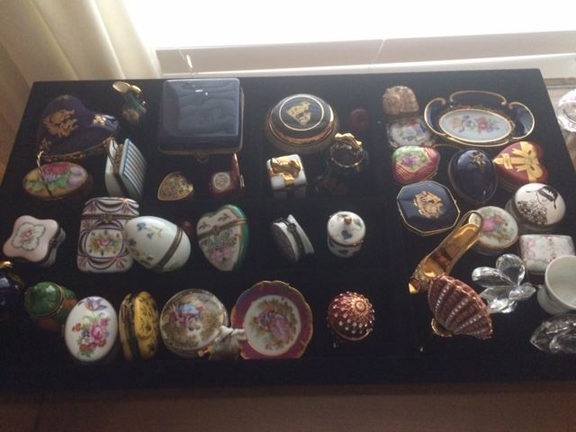 Limoges boxes and collectibles