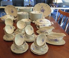 Germany.  Meissen Blue by Mittereich